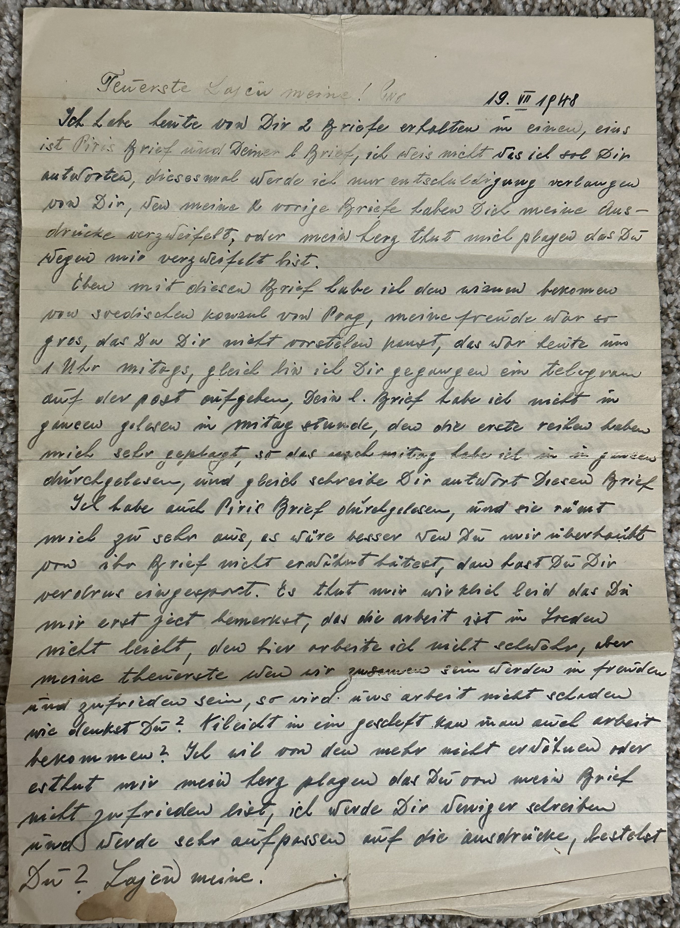 Letter scan 1