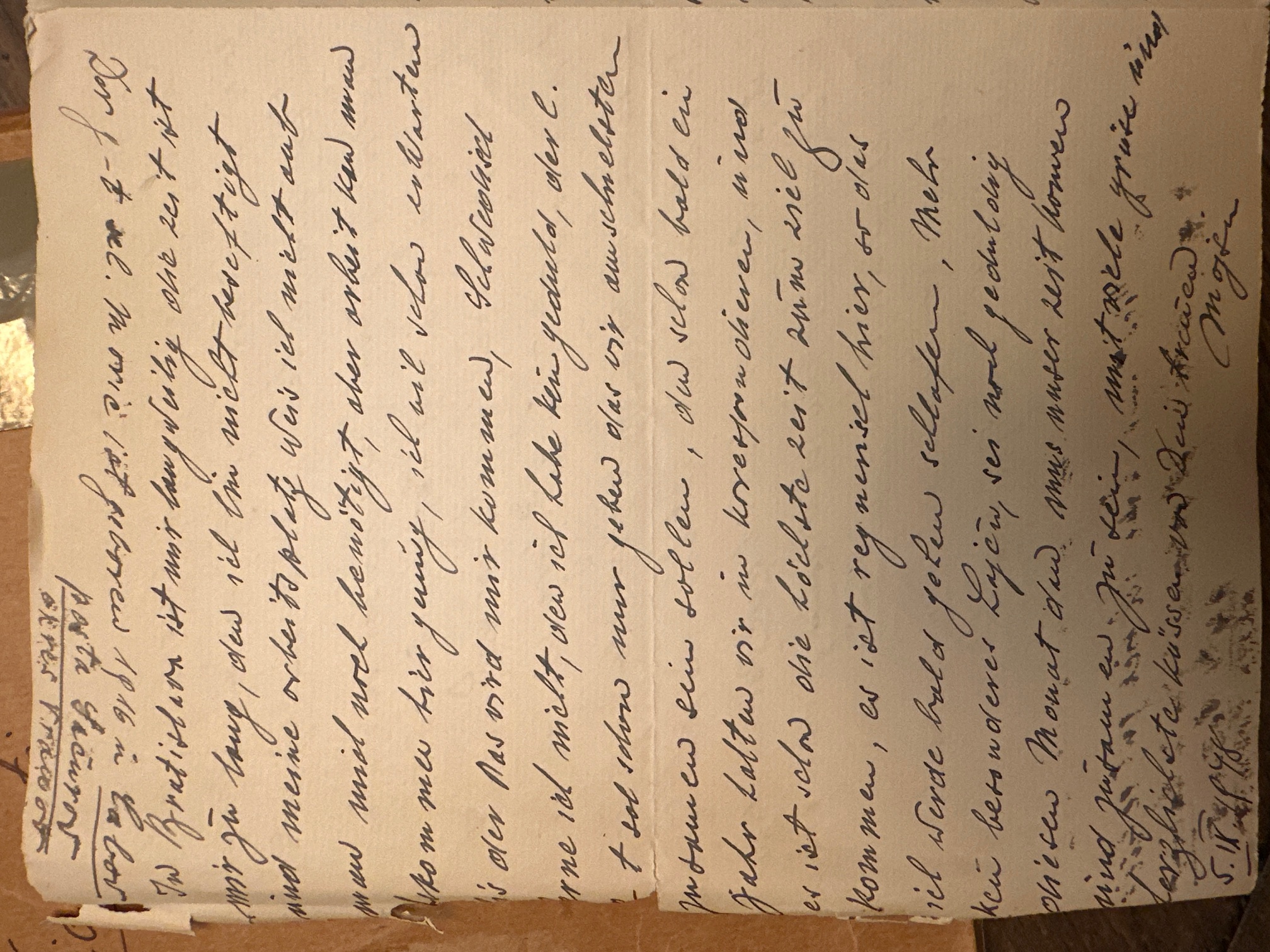 Letter scan